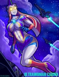 breasts female janus_jammy ultraman_(franchise) yellow_eyes