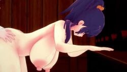 1dickgirl 2girls 3d 3d_animation akiyama_yukari ambiguous_penetration areolae asahina_mafuyu ass balls big_ass big_balls big_penis bouncing_breasts breasts breasts_out choker clipping completely_nude_female cum cum_inside loving_it massive_breasts no_sound penis pink_eyes pink_hair ponytail project_sekai purple_eyes purple_hair shaking side_ponytail standing standing_doggy_style sweat tagme thick_thighs video yuri