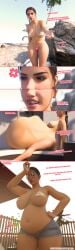 1girls 3d bikini diskdata female female_only female_pred implied_vore oral_vore rendered tagme vore vore_belly