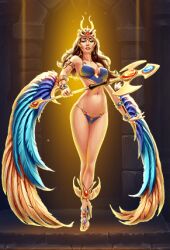 crown dirty_league priestess staff wings