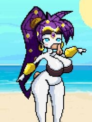 belly_bulge big_ass big_breasts big_penis blowjob blush deepthroat from_behind fucked_from_behind fusion hourglass_figure huge_ass huge_breasts huge_cock huge_thighs kingcroc light-skinned_male long_penis meloetta pixel_art pokemon pussy pussy_juice shantae shantae_(character) shantae_(cosplay) shortstack smooth_skin stomach_bulge sucking surprised tagme thick_thighs thin_waist throat_bulge vaginal_penetration wet_pussy wide_hips