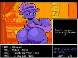 among_us among_us_reference big_ass female pixel_art rabbit_shopkeeper_(undertale) undertale when_you_see_it windreg