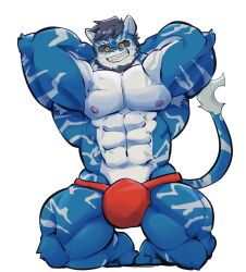 abs anthro anthro_only biceps bodybuilder furry gay male male_focus male_only marshiro muscle muscles muscular muscular_arms muscular_ass muscular_back muscular_legs muscular_male muscular_thighs nipples pecs veins veiny_penis