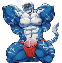 abs anthro anthro_only biceps bodybuilder bulge furry gay hyper hyper_muscles hyper_penis male male_focus male_only marshiro muscle muscles muscular muscular_arms muscular_ass muscular_back muscular_legs muscular_male muscular_thighs nipples pecs penis_growth veins veiny_penis