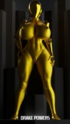 1girls 2021 3d 3d_(artwork) android areola areolae artist_name barefoot belly belly_button blender blender_(software) bottomless breasts busty cover drakepowers faceless_female female_focus female_only gold gold_(metal) gold_body gold_haydee gold_skin gynoid haydee haydee_(game) hips large_ass large_breasts naked nipples nude nude_female poster pussy robot robot_girl stomach thick thick_legs thick_thighs topless topless_female vagina voluptuous watermark wide_hips