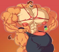 abs balls biceps bodybuilder bulge flaccid furry hyper hyper_balls hyper_genitalia hyper_muscles hyper_penis hyper_testicles male male_focus male_only muscles muscular muscular_arms muscular_ass muscular_back muscular_legs muscular_male muscular_thighs nipples pecs penis remert solo solo_male testicles veins veiny_penis