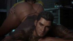 2boys 3d animated animated_gif arched_back ass_up bara beard big_ass black_hair black_thong black_underwear dat_ass eating_ass facial_hair final_fantasy final_fantasy_xv gay gaymer93 gif gladiolus_amicitia hand_on_another's_ass hand_on_ass hand_on_butt hands_on_ass hanging_necklace human human_only looking_at_viewer male male/male male_focus male_only moan moaning muscles muscular muscular_male necklace noctis_lucis_caelum pleasure_face rimjob rimming rimming_male round_ass shirt submissive submissive_male tattoo tattoo_on_arm tattoo_on_back tattooed_arm tattooed_back tattoos thong thong_aside thong_only topless underwear underwear_only yellow_shirt