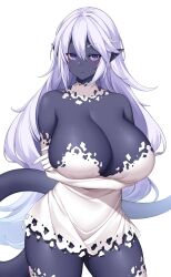 big_breasts dark-skinned_female dark_skin monster_girl suruga_(xsurugax) tagme very_dark_skin