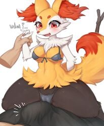 braixen from game freak by healingpit