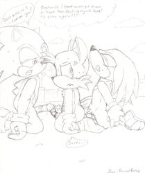 anthro canine cum dar-powerforce echidna fox fur hedgehog kneeling knuckles_the_echidna male male_only mammal monochrome monotreme multiple_males sex side_view sonic_(series) sonic_the_hedgehog tagme tails text yaoi