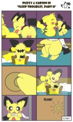 color comic feral fur indoors insertion interspecies male male_only multiple_males nintendo nude penis pichu pichu90 pikachu pokemon sex sparks_pichu tagme yaoi