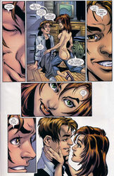 art_thibert comic edit female jd_smith male mark_bagley marvel mary_jane_watson photoshop spider-man spider-man_(series) straight_hair tagme ultimate_spider-man