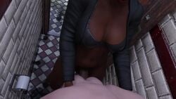 1boy 1futa 3d anal anal_sex animated dark_skin dickgirl ebony futa_on_male futadom futanari male male_pov muscular pov spodvohomg tagme taker_pov video