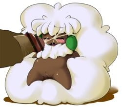 blush cum genb penis pixiv_manga_sample pokemon pussy tear whimsicott