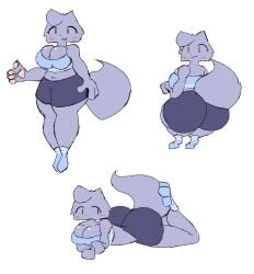 ass big_ass big_breasts bimbo breasts bubble_butt curvy curvy_female curvy_figure fat_ass fluffy furry hourglass_figure huge_ass huge_breasts idiot large_ass large_breasts plump stupid thick thick_ass thick_thighs thin_waist voluptuous wide_hips wolf wolf_girl