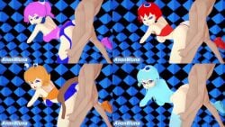 1boy 3d 4girls animated anonbluna audible_creampie big_breasts blinky_(pac-man) blue_hair bouncing_ass bouncing_breasts clapping_cheeks cleavage clyde_(pac-man) cowgirl_position cum cum_in_pussy cum_inside dancing doggy_style faceless_male fap_to_beat gameplay_mechanics ghost_girl happy happy_sex inky_(pac-man) interracial koikatsu light-skinned_female light-skinned_male light_skin lingerie longer_than_2_minutes longer_than_30_seconds longer_than_one_minute mating_press multiple_females multiple_girls orgasm orgy pac-man_(series) pac-man_ghost_dance_(minus8) pale-skinned_female pale_skin pillow pink_hair pinky_(pac-man) power_up ppppu prone_bone red_hair revealing_clothes riding riding_penis sex sound sound_effects swaying swaying_hips tagme take_your_pick tan_body twerking video yellow_body