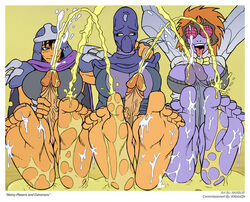 3futas ahe_gao akabur barefoot baxter_stockman baxter_stockman_(tmnt_1987) feet female fly_girl foot_clan foot_focus foot_soldier_(tmnt_1987) futanari futanarization insect insect_wings oroku_saki oroku_saki_(tmnt_1987) pee pee_on_feet peeing piss pissing rule_63 soles teenage_mutant_ninja_turtles the_shredder tmnt_1987 what