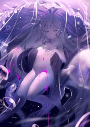 1girls 2022 anthrofied aurelia_(elden_ring) breasts elden_ring female female_only fromsoftware fuyouchu jellyfish nude nude_female spirit_jellyfish