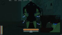 3d blowjob character_request deepwoken deer_girl game_ui gremor_(deepwoken) monster nautilodaunt_(deepwoken) oversized_balls penis qizen roblox roblox_game robloxian self_upload squid sucking tagme