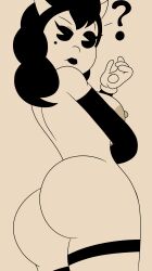 alice angel from bendy and the ink machine by beanontoast
