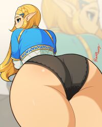 1girls 2d artist_name ass big_ass big_butt bimbo blonde_hair blue_eyes breath_of_the_wild butt curvy dat_ass fat_ass female female_only huge_ass huge_butt hylian large_ass light-skinned_female light_skin long_hair nintendo no_pants pale-skinned_female pale_skin panties pointy_ears princess_zelda probablynoon solo solo_female the_legend_of_zelda thick thick_ass thick_thighs underwear voluptuous watermark wide_hips zelda_(breath_of_the_wild)