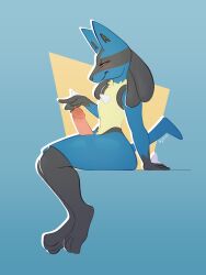 lucario from nintendo by sjevi