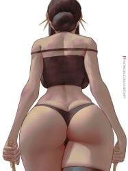 1girls 2022 ass ass_focus ass_shot assassin back back_view backboob black_hair black_panties breasts bubble_butt facing_forward female female_only hips huge_ass ignitesart large_breasts panties shounen_jump skindentation slim_waist spy_x_family stiletto_(weapon) thick_thighs thighhighs thighs thorn_princess wide_hips yor_briar yor_forger