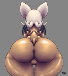 1girls 2019 anthro ass big_butt bottom_heavy butt_focus chiropteran digital_media_(artwork) female female_only fur furry furry_only genitals hi_res huge_butt huge_hips huge_thighs hyper hyper_butt indynd mammal membrane_(anatomy) nude nude_female pussy rear_view rouge_the_bat sega solo sonic_(series) sonic_the_hedgehog_(series) tail thick_thighs thunder_thighs wide_hips wings