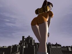 3d ass diane_(nanatsu_no_taizai) female leotard nanatsu_no_taizai tagme