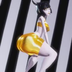 1girls 3d alternate_costume animated ass big_ass big_butt black_hair bottom_heavy creepy_susie dancing fat_ass fat_butt female goth honey_select huge_ass human large_ass large_butt medium_breasts mp4 no_sound pale_skin ponytail prevence short_pants small_breasts tagme the_oblongs thick_ass thick_thighs twerking video white_skin