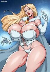 1female 1girls emma_frost female female_only jacogram marvel marvel_comics solo solo_female tagme twitter_link x-men