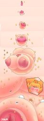 1girls belly_expansion belly_inflation bigger_than_canvas breasts hyper_ass hyper_belly hyper_breasts inflation jstolpa mario_(series) p-balloon panties princess_peach spherical_inflation sunken_head sunken_limbs super_mario_world