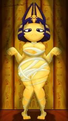 ankha from animal crossing by sawccubus