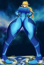 samus aran from metroid by juhbuhyuh