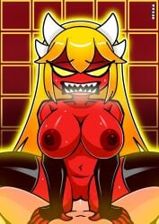 1girl 1girls dexxa female female_only geometry_dash horn horns insane_demon nude penetration penile_penetration penis penis_in_pussy pussy sex tagme vagina vaginal vaginal_penetration vaginal_sex yellow_eyes yellow_hair