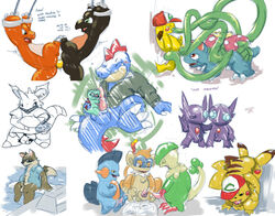 argon_vile ashchu breloom charmeleon feraligatr fur marshtomb monferno nidoking nintendo pikachu pokemon pokemon_(anime) pokemon_(species) pokemon_dppt pokemon_gsc pokemon_rgby pokemon_rse sableye tagme tail totodile venusaur