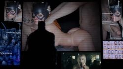 3d abs barbara_gordon bat_computer batcave batgirl batgirl_(gotham_knights) batman batman:_arkham_knight batman_(series) bent_over big_penis bruce_wayne captured completely_naked completely_naked_female completely_naked_male completely_nude completely_nude_female completely_nude_male dc dc_comics emberstock foreskin from_behind gotham_knights group_sex huge_cock human human_male light-skinned_male light_skin male/female sex straight uncircumcised uncut vicki_vale vicki_vale_(arkham) vicki_vale_(arkham_knight)