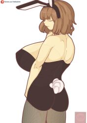 1girls 2022 2d bunnysuit closed_eyes female female_only frisk human human_female human_only pantyhose patreon solo tagme theninjadark twitter undertale undertale_(series)