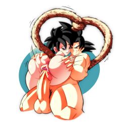 anus bardock big_ass big_butt dragon_ball dragon_ball_super gine male milf moth mother mrmlix nude penis pussy