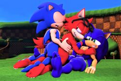 3d_(artwork) anal anal_sex anthro anthro_on_anthro anthro_penetrated anthro_penetrating anthro_penetrating_anthro balls ballsack blue_body blue_fur blue_penis classic_sonic closed_eyes custom_character_(sonic_forces) dr.ivopingasnik erect_nipples erect_penis erection gadget_the_wolf gay half-closed_eyes looking_at_partner looking_back looking_pleasured male male/male male_nipples male_only male_penetrated male_penetrating male_penetrating_male nipples penetrating_while_penetrated penetration red_body red_fur sfm sonic_(series) sonic_forces sonic_the_hedgehog sonic_the_hedgehog_(series) source_filmmaker