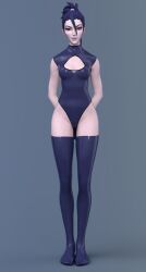 3d 3d_(artwork) daz3d daz_studio k/da_all_out_kai'sa k/da_all_out_series k/da_series kai'sa latex league_of_legends looking_at_viewer pin3d small_breasts