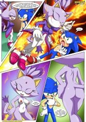 blaze the cat from sega by bbmbbf