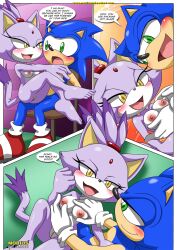 blaze the cat from sega by bbmbbf