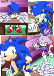 blaze the cat from sega by bbmbbf