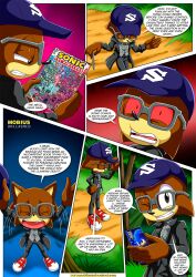 4th_wall_breaking anglecam7_(character) bbmbbf comic comic_page english_text male male_only mobius_unleashed palcomix sega sonic_(series) sonic_the_hedgehog_(series) speech_bubble text the_mayhem_of_the_kinky_virus_(comic)