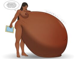 1girls 2d belly belly_expansion belly_inflation big_belly big_breasts breasts dark-skinned_female dark_skin expansion female huge_belly huttslayer hyper hyper_belly indian inflated_belly inflation large_breasts massive_belly nipples overwatch solo_female stomach_noises symmetra