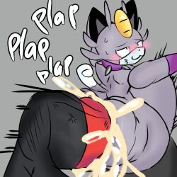 alolan_meowth anal anal_penetration anal_sex back_view blush cat_mask collar cum cum_in_ass feline game_freak lattemon mask meowth penis penis_in_ass pokémon_(species) pokemon sex stomach_bulge tagme