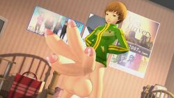 satonaka chie from atlus by theboobedone