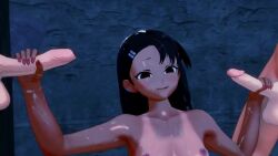 1girl 1girls 3d anilingus animated big_balls big_penis black_hair blush bondsheet breasts brown_eyes cum cum_on_hair dildo double_handjob facejob facial fellatio female foreskin glory_hole hayase_nagatoro huge_balls huge_cock human human_male irrumatio light-skinned_male light_skin long_hair longer_than_30_seconds looking_at_viewer male male/female nipples nude open_mouth oral penis penis_on_face penis_on_head please_don't_bully_me,_nagatoro pov sex_toy sound spitroast tan tanline uncircumcised uncut video webm wide_hips