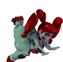 2futas 3d 3d_model anal animated baby_(fnafsl) circus_baby circus_baby_(fnaf) circus_booby doggy_style five_nights_at_freddy's five_nights_at_freddy's:_sister_location fnaf futa_on_futa futa_only futanari justaperson_queendom mounted mounting pearlnsfw plush plush_baby plush_princess_(justaperson) plushophilia scottgames sister_location size_difference smirking